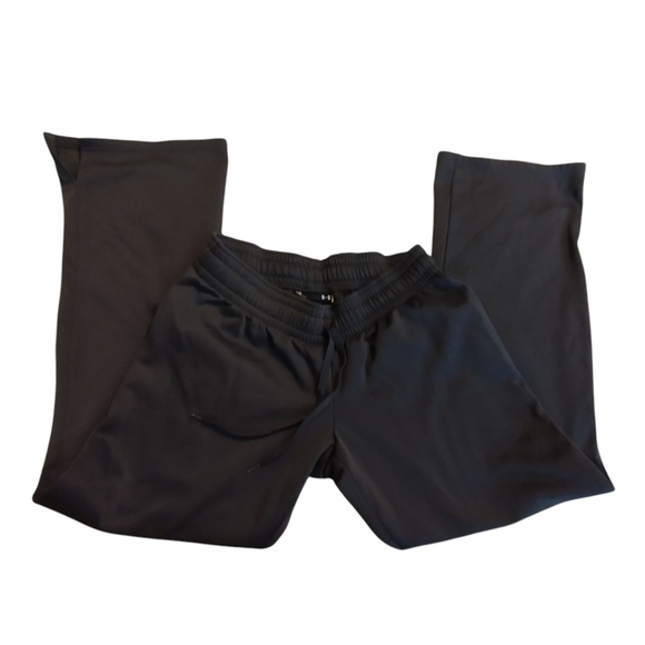 EUC Under Armour Gray Joggers with Pink Logo Sweatpants Fleece Lined SMALL - Picture 1 of 2